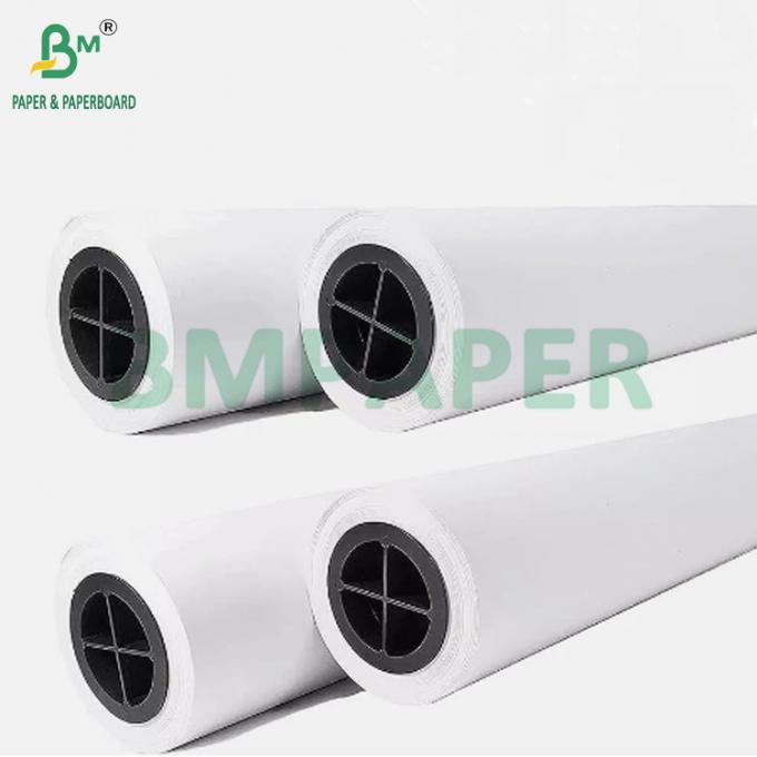 24" x 150' CAD 20lbs Bond Inkjet Wide Format Plotter Paper For Graph 2″ CORE