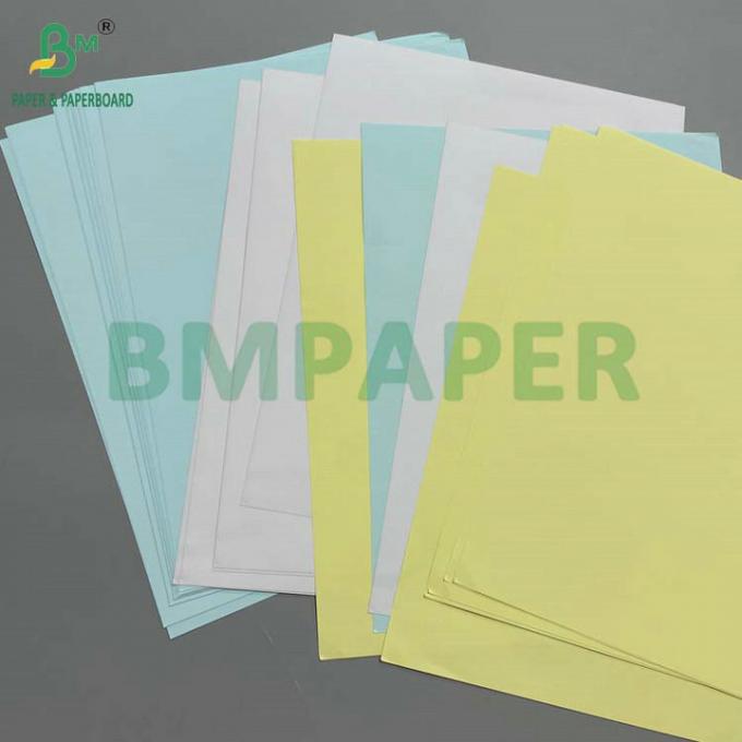 Pink Cf Paper 20LB CB White CFB Canary CF Pink Carbonless Paper with Black Image 57CM ...