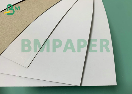 12 Points 24 Points Coated Grey Back Duplex cardboard For Folding Box