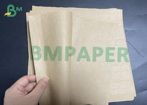 40Gsm 37mm X 3000m Bleached Kraft Pulp Paper For Brown Packaging