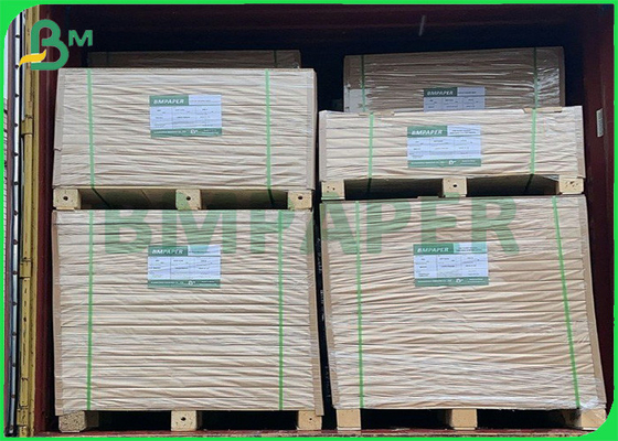 White Single sided Cardboard 210 - 400g Folding box board