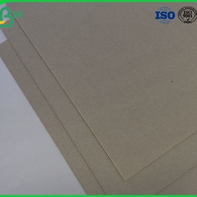 Recycled Waste Pulp Grey Board Paper 1200gsm 787 * 1092mm For Furniture