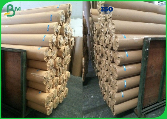 80gsm Plotter Paper Roll For CAD Printing No Adhesive Residue