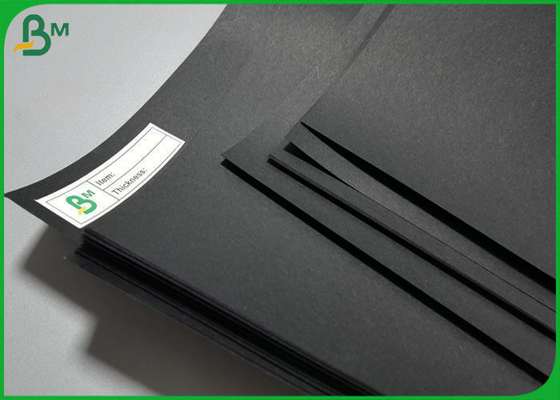 A4 Sheet 250gsm 300gsm Black Cardstock Paper Board full Colored Cardboard