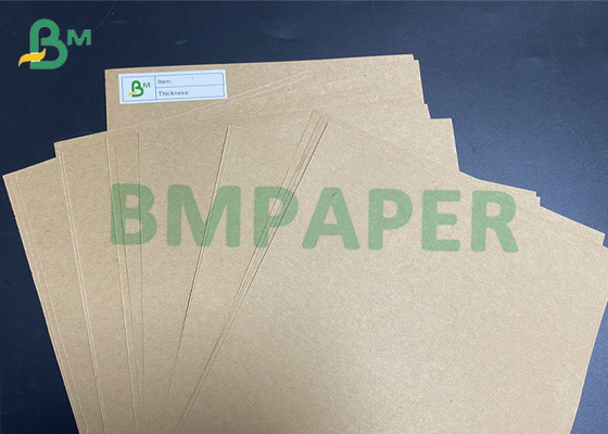 126gsm 135gsm Brown Kraft Paper virgin wood pulp PE Laminated 8g 10g