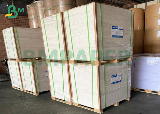 Smooth Surface White Cardboard One Coated Side Safe For Food Packaging
