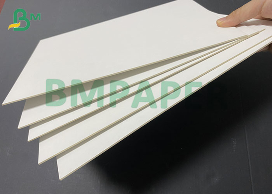 White Thickboard Double Sided Coated 800gsm 900gsm Thickness 1020 1140 Micron
