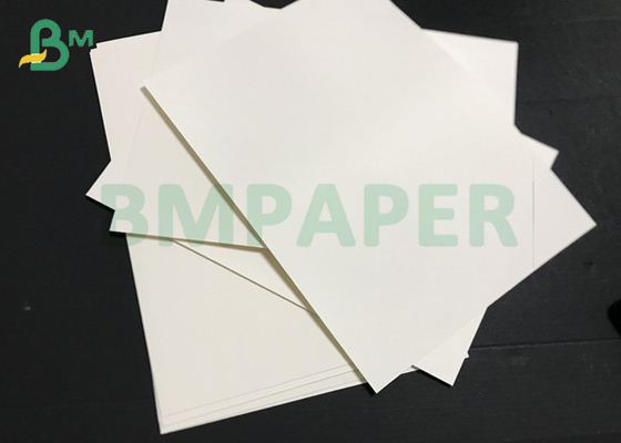 Natural White 210g+ 15g PE Film Coated cardboard For Paper Cup Raw Material