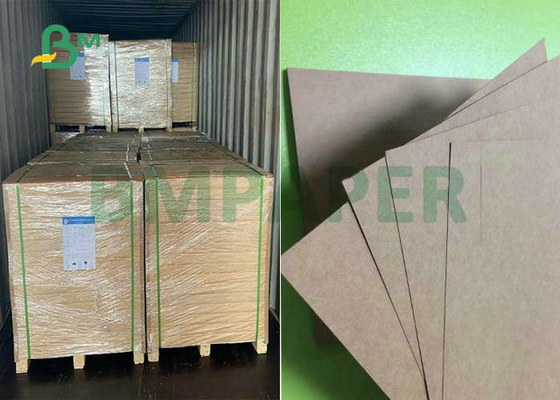 Recycled Food Grade 200GSM 250GSM 300 GSM Unbleached Kraft Paper Roll For Food Box