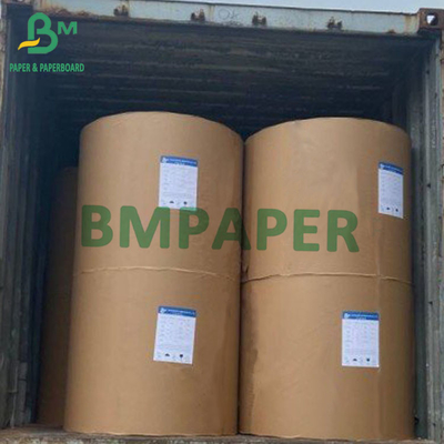 70gsm 80gsm 90gsm virgen Extensible Brown Cement Kraft Paper Strong Burst Resistance