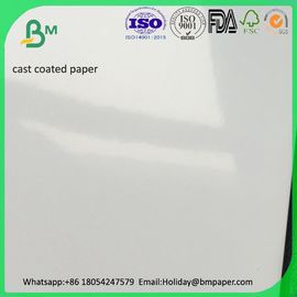 High Glossy 250g Corrugated Medium Paper / Board White Color For Cigarette Boxes