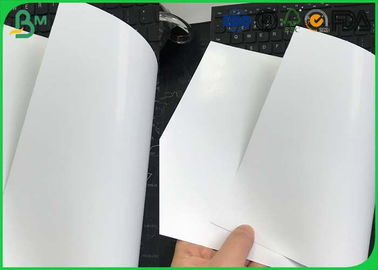 80 85 90 Gsm One Side Coated Printing Paper , Glossy Art Paper For Cigarette Box Package