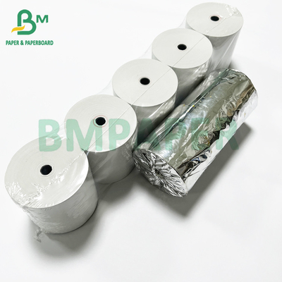 Cash Register Paper 80mm Thermal POS Paper Rolls For Supermarket