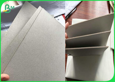 Rigid 1mm Micron Gray Board Paper , 350 Gram - 2500 Gram Hard Cardboard Paper