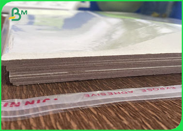 Waterproof Grey Chipboard Sheets , Grey Back Paperboard 0.5mm 1.5mm 2mm 2.5mm 3mm