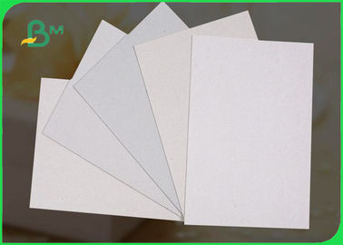 Recycled 1.5mm Grey Board Paper Strong Stiffness For Hard Book Covering
