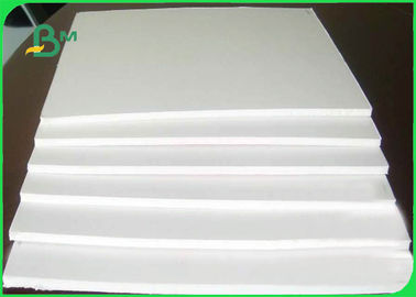 Virgin Pulp White Kraft Liner Paper Sheet / Roll 100gsm For Shopping Bags