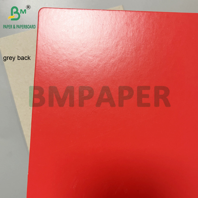 High Stiffness Coated Red Green with Grey Back 2mm Thick Hard Board
