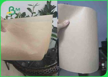 35GSM MG Food Grade Paper Roll Virgin Brown Kraft Paper For Bread Paper Bag