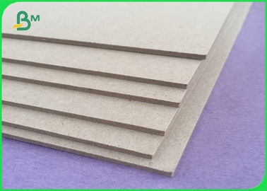 Recycle Grey Board Paper / 0.45 - 4mm Thickness Raw Material Grey Board Sheets
