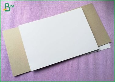 Box Package Material Coated Duplex Paper Grey Color And White Color , 250gsm 300gsm