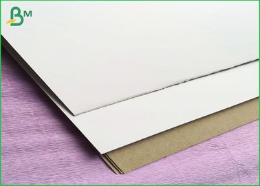 One Side Coated 300gsm Duplex Board For Light Concrete Grouting Wall , Partition Wall Panel