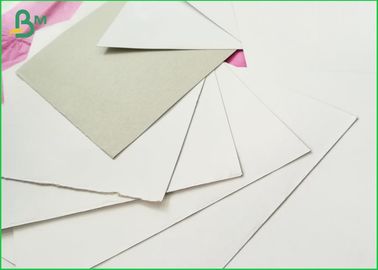230GSM Uncoated Duplex Board , Grey Back Duplex Board 300-620um Paper Board Caliper