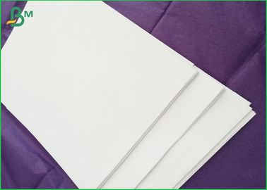 Offset Printing Virgin White Kraft Paper , Butcher Paper Sheets Customized Size
