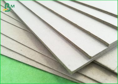 Duplex Grey Board Paper 1.5mm In Sheet Size , Grey Chipboard 1000gsm For Puzzles