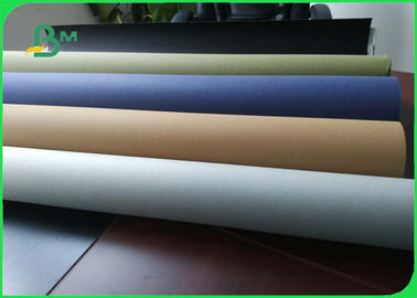 Water-resistant Brown Kraft Liner Paper Natural Fabric 150cm Width