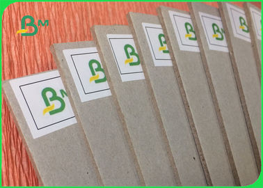 Uncoated Grey Straw Board Paper With Smooth Surface  2mm 2.5mm