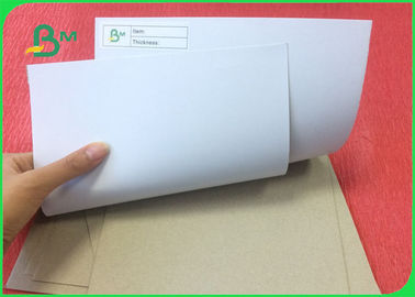 250g Mixed Pulp Coated Duplex Paper Board With Grey Back For Printing