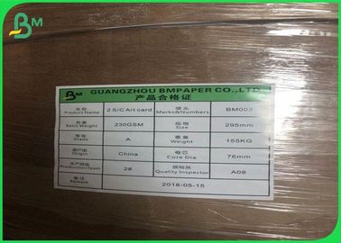 High bulky GC1 GC2 FBB SBS Paperboard Folding box board with One Side Coated C1S White Paper