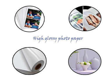 Wood Pulp Material High Glossy Photo Paper For Making Printing