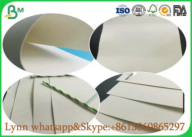 Uncoated Glossy Art Paper , White Absorbent Paper For Making Food And Freezing