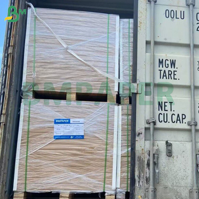 120gsm - 400gsm Double Sides Brilliant Red Cardboard For High-End Packaging