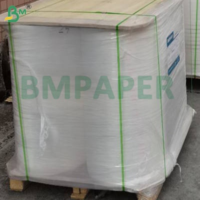 Printable Biodegradable Recyclable 28gsm White Food - Grade Straw Wrap Paper For Toothpick Packaging
