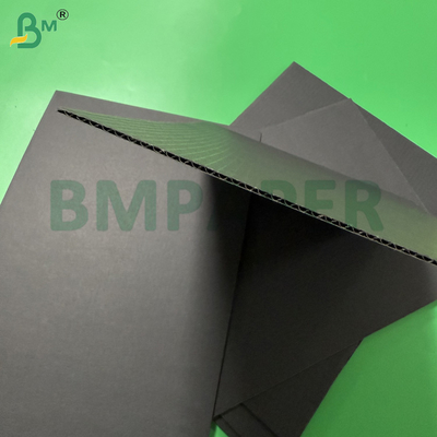 440gsm Premium Black E Flute Board Both Sides Matte Uncoated Finish