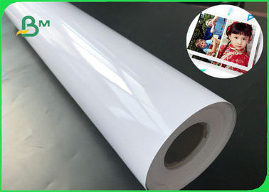 Dye Ink 160g 180g 200g Waterproof Glossy Inkjet Paper 36&quot; X 50m Photo Paper Roll