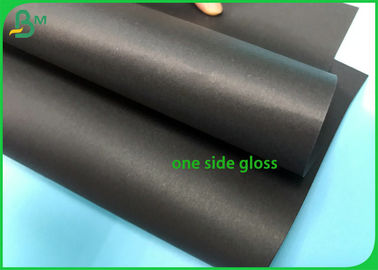 100% Recycled Black Core One Side Coated Black 250g Kraft Paper