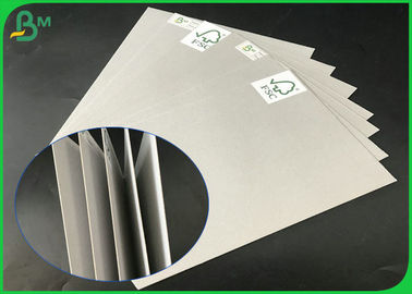 FSC Certificated 2.0mm 2.5mm 70 x 100cm Uncoated Grey Board For Packages Boxes