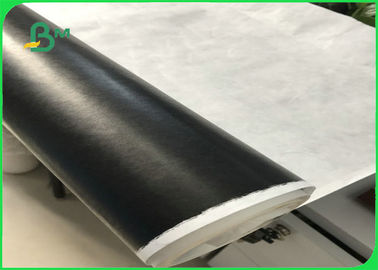 100% Safe Biodegradable 80gsm 135gsm Printed Black Food Grade Paper Roll For Making Paper Straws