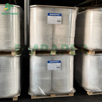 26gsm 27gsm Kraft Paper Rolls 29mm x 6000m For Wrapping Individual Straw