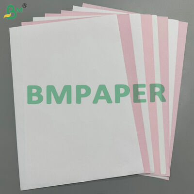 High Opacity Anti-Static Pressure-Sensitive White CB Pink CF 70gsm 75gsm 2 Part NCR Paper for Continuous Forms