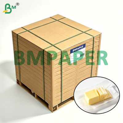 Butter Wrapping Paper, 45gsm White Grease Resistant Papers Kit Grade 12, 19in X 13in Sheets