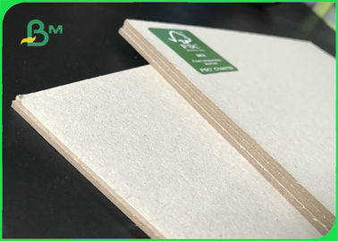 FSC Certification 1300gsm 1350gsm 70 * 100cm Grey Cardboard For Packaging Boxes