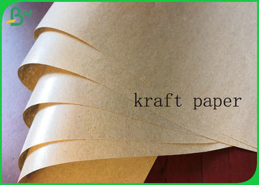 Anti - Oil And Waterproof 50G Kraft Color Paper With 10G PE For Packing Fast Food