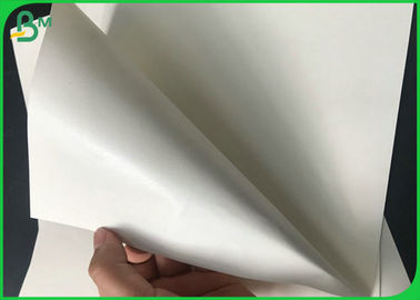 One Sided Coated Brown Coated PE Kraft Paper / Water Resistant Food Packing Paper