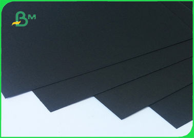 Double Black Thickness Customized Black Board 100% Recycled Pulp For Packing In Sheet