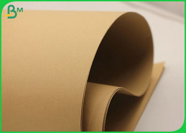 SGS Approved 70GSM 80GSM Brown Kraft Liner Paper For Making Shopping Bags